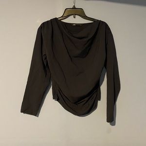 Zara Blouse Long Sleeve|Color:Navy Blue|Size:M